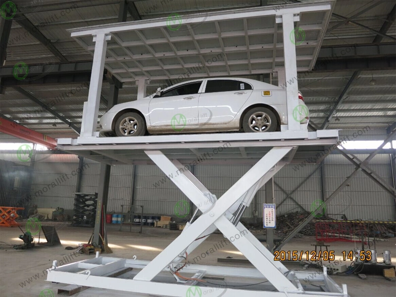 Residential Pit Garage Smart Car Parking Lift