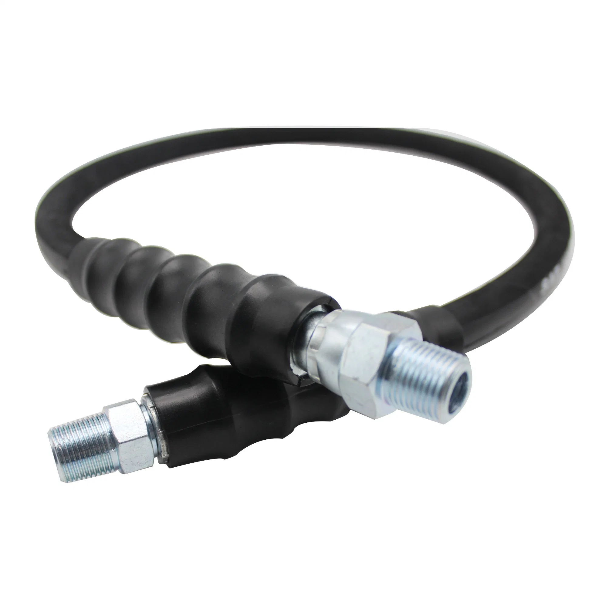 3/8 X 50' 3000 Psi Black Pressure Washer Hose Replacement / Extension Assembly Male X Male Swivel