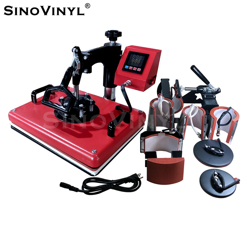 SINOVINYL High Quality Sublimation Heat Press Machine for Printing T-shirt