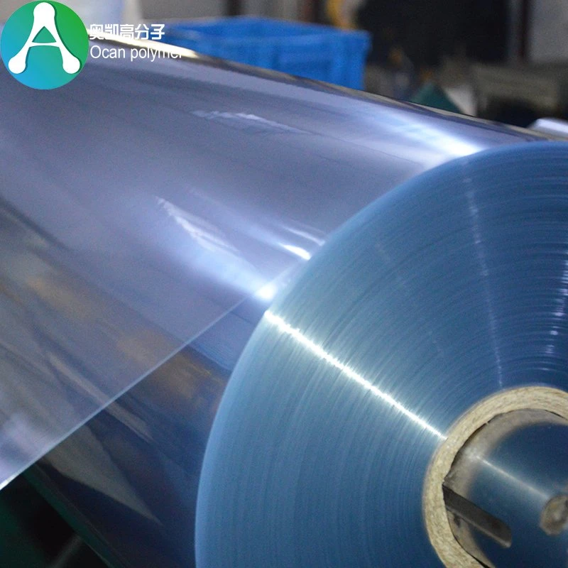 Clear PVC Film, Calendered Transparent Rigid PVC Film for Silk-Screen Printing