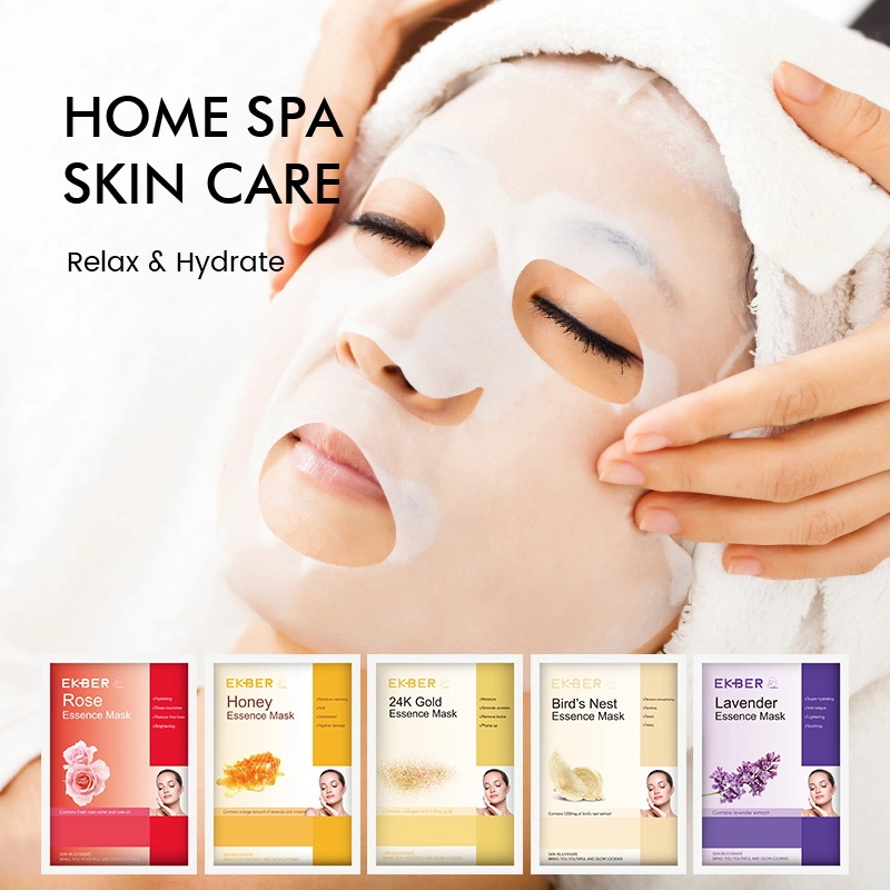 100% Natural Organic Best Brightening Hydrating Anti-Aging Skin Care Facial Sheet Masks