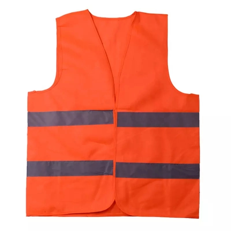 Customized Logo 100% Polyester Security Guard High Visibility Reflective Vest