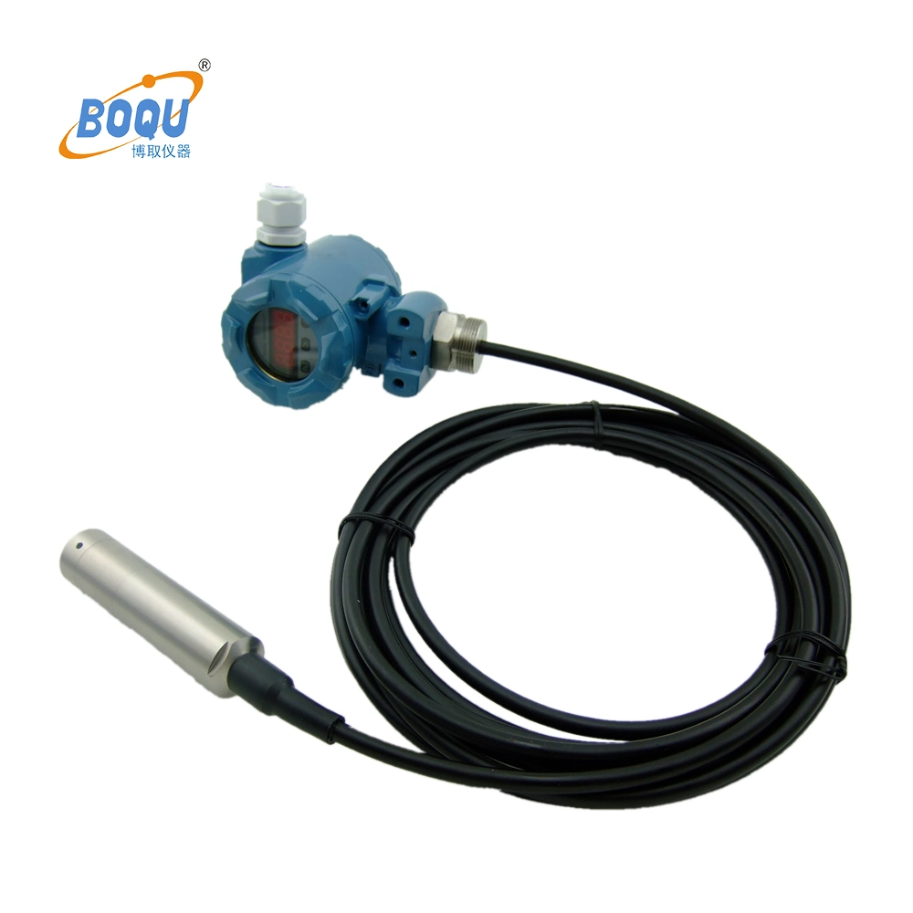 Boqu Boa201 Fabricante con RS485 y salida 4-20 mA hidrostática Aqua LCD Sumergir el sensor del transmisor de nivel de medidor de nivel