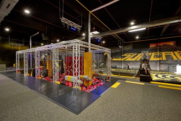 Erwachsene Hindernislauf Wettbewerb Ninja Warriors Hindernislauf Fitness Gym Spielplatz Ausrüstung Unterhaltungsausrüstung