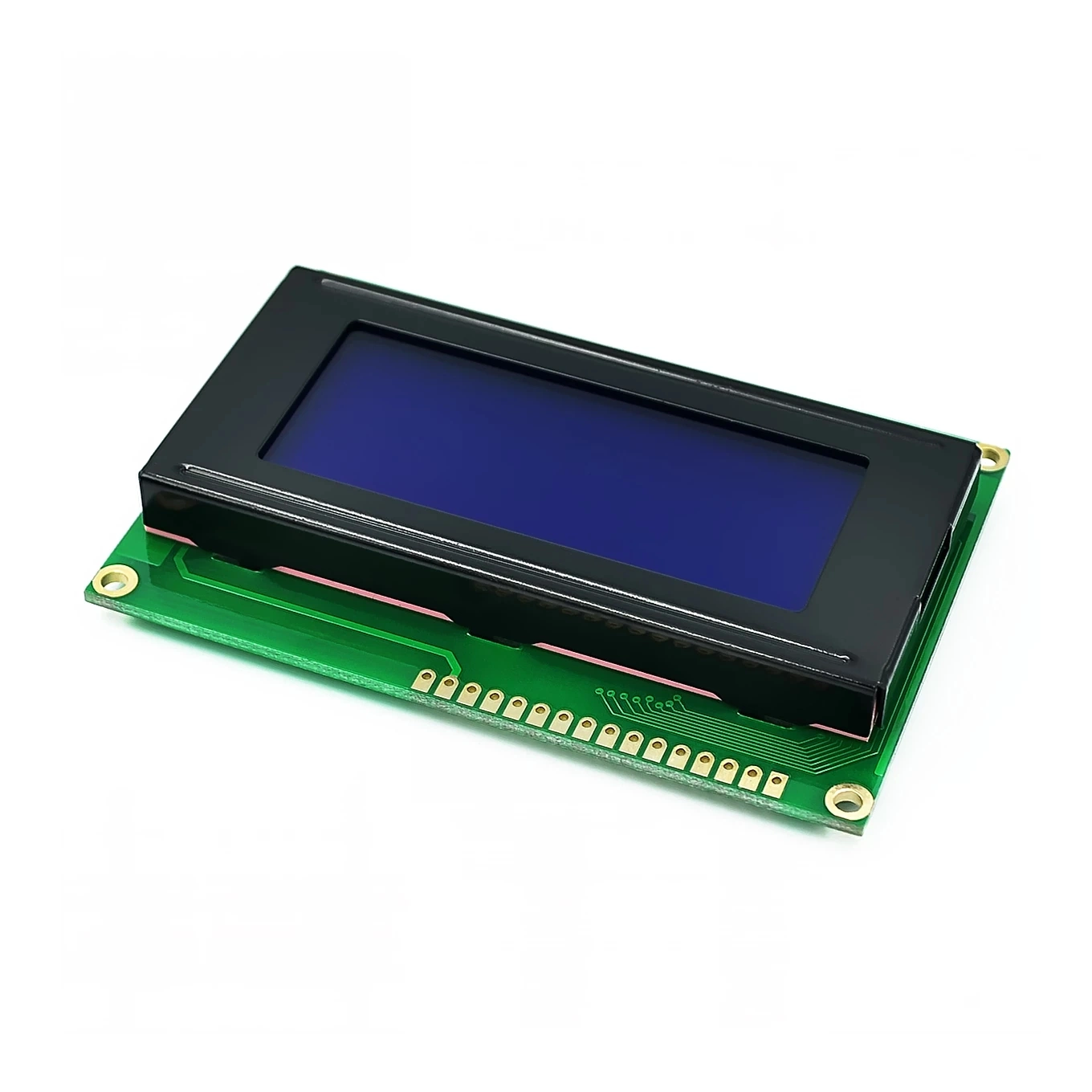 COB Monochrome 16 Pins 16X4 Character LCD Display with St7065/St7066 IC