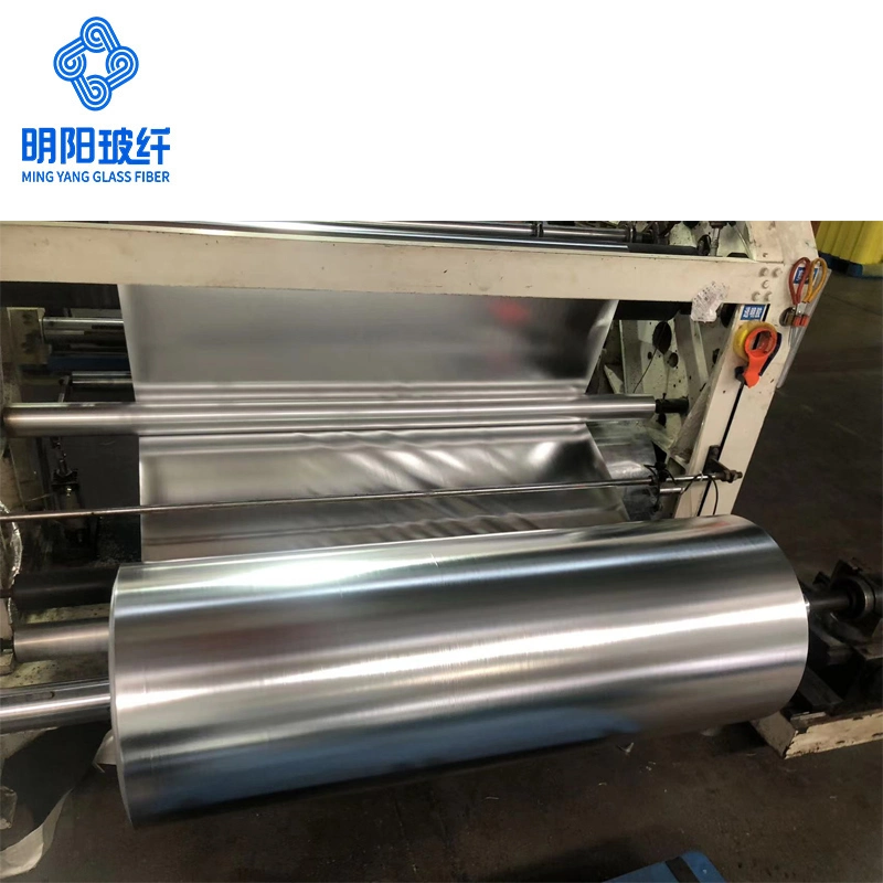 100GSM, 0.12mm Thickness, 1.22m Width Aluminized Fiberglass Fabric