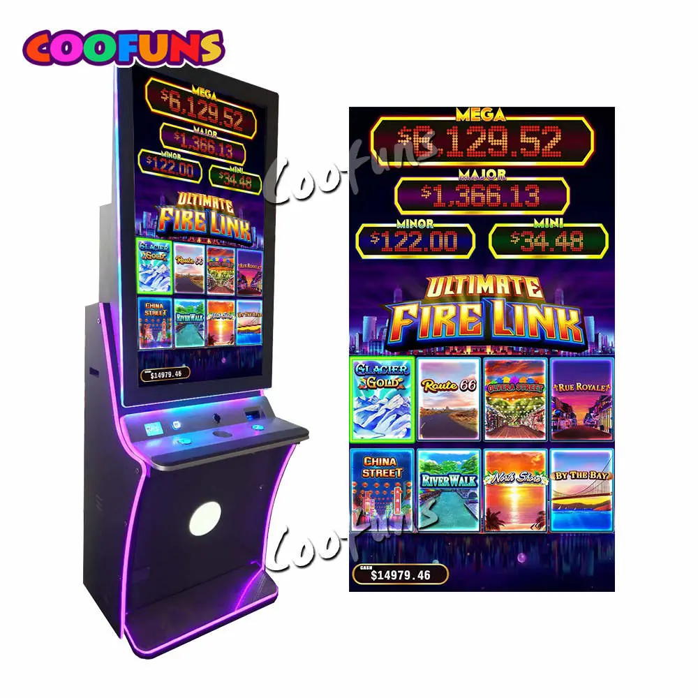 Bally Ultimate Fire Link Gambling Slot Game Machine for Sale