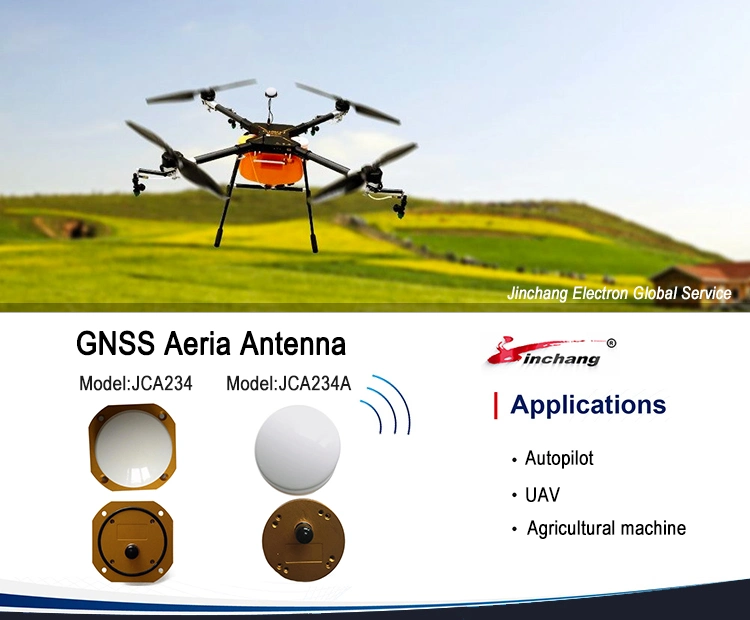 IP67 Gnss GPS de alta precisión Aeria antena de Drone