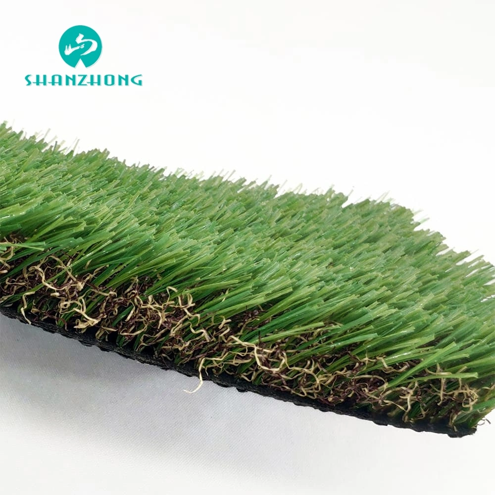 Outdoor Landscape Garden Grass Anti-UV C Type SGS Certification Artificial Lawn Plant