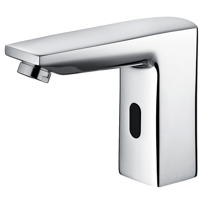 Distributor Touch Sensor Shiny Basin Faucet Automatic Sensor Bathroom Sink Faucet Brass Washing Tap