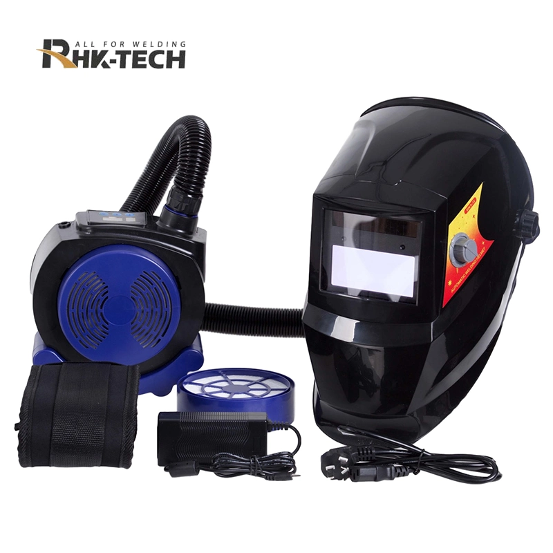 Hot Sale Solar Auto Darkening Welding Helmet Welder Faceshield with Air Ventilation Purifying Respirator System