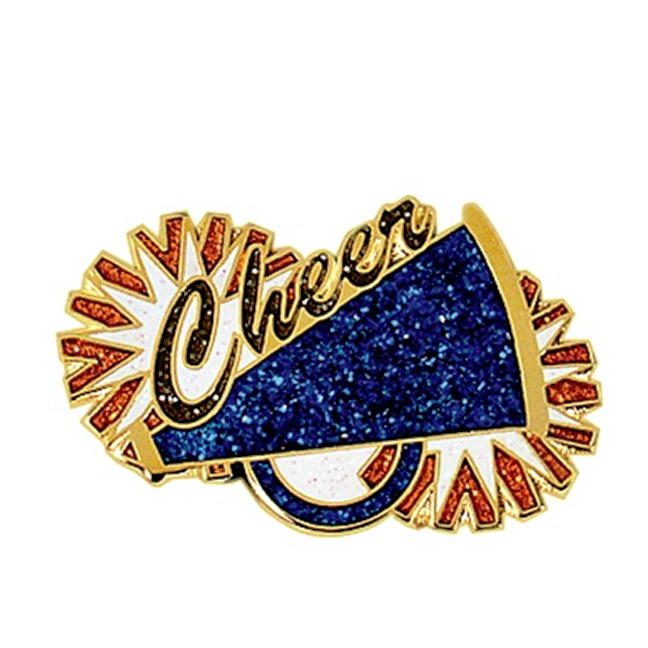 Custom Cheerleading Pin Badge for Sport Promotion