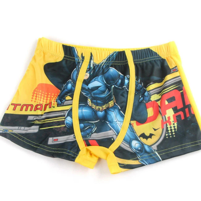 100% coton doux et respirant Cute Cartoon enfant Boys Boxer court-circuit