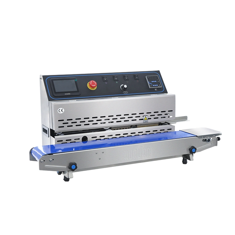 FRP-810I Hualian Stainless Steel Bag Sealing Machine Intelligent Ink-Jet Continuous Band Sealer