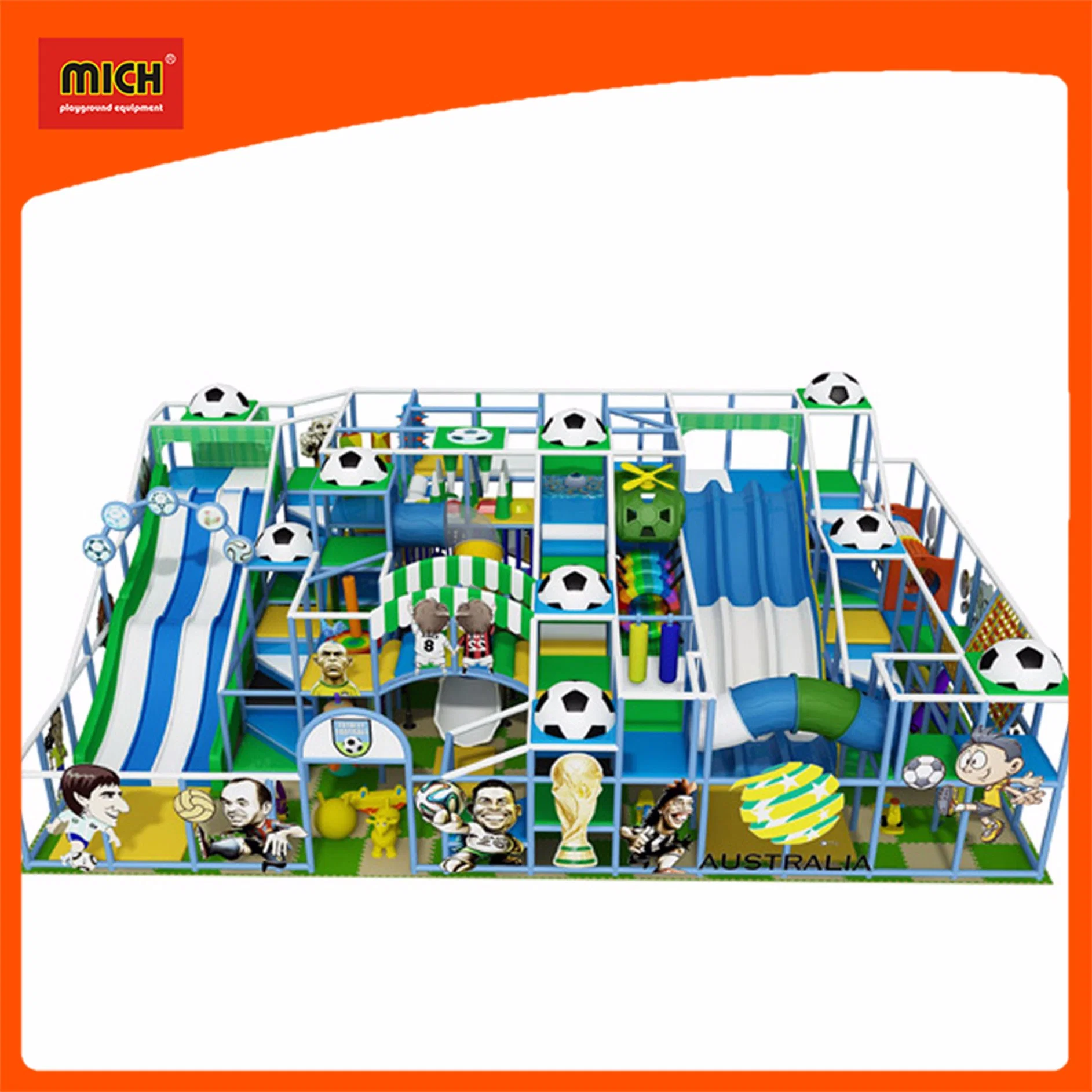 Amusement Zone Indoor Soft Kid's Playground Equipment