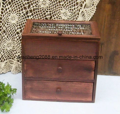 Handmade Wooden Tea Bags Box Packing Storage Box jewellery Box