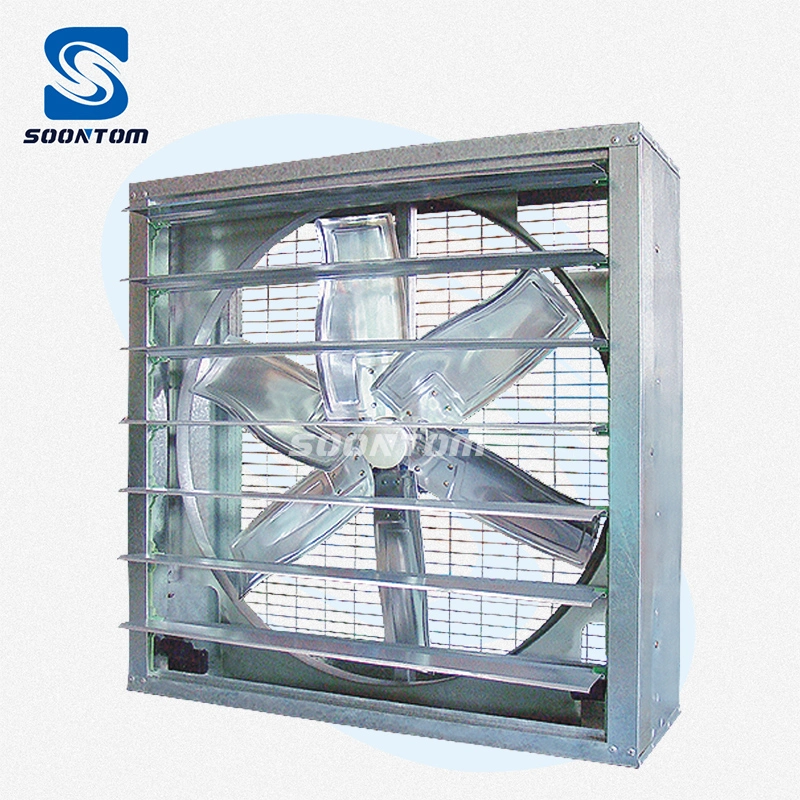 Galvanized Steel Aluminum Blade Wall Mounted Exhaust Fan