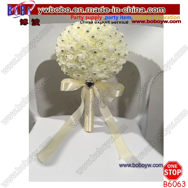 Wedding Flowers Sourcing Agent Wholesale/Supplier Wedding Decoration Wedding Bouquet Diaman Terhine Crystal Trim (B6064)