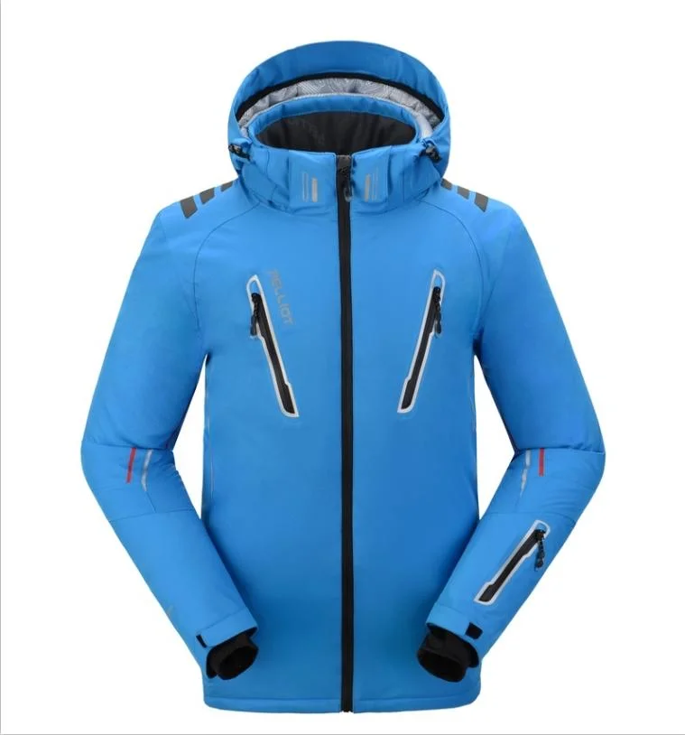 Individualisierung Reflektierende Wasserdichte Windbreak Fleece Mantel Winterjacken Ski-Bekleidung