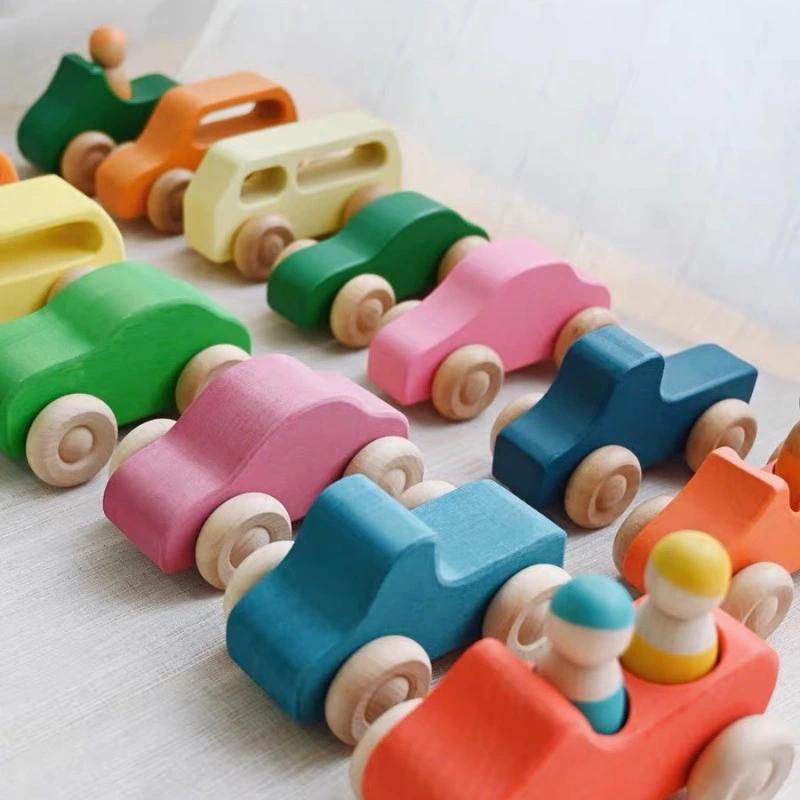 Rainbow Building Blocks Puzzle Development of Early Education Toys