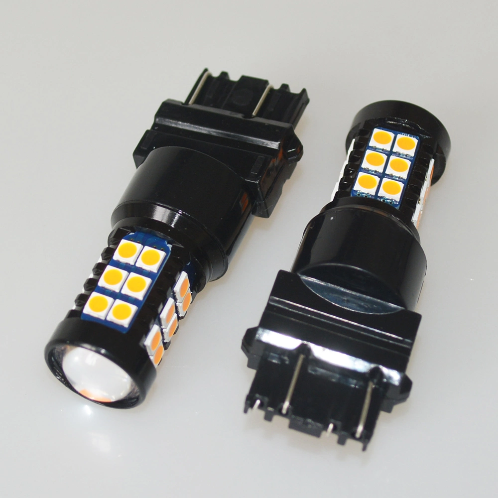 Car Tail Lights 3157 30SMD 3030 LED Light Yellow White Red LED Replacement Bulbs Brake Tail Lights Car Interior Light