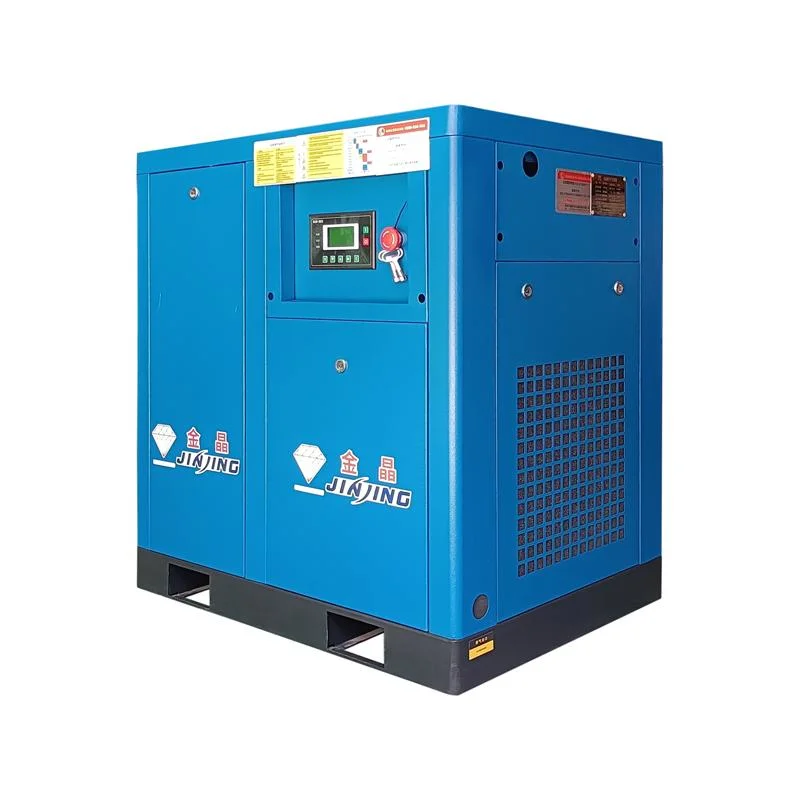 Industrial Silent Stationary Rotary Screw Air Compressor (with 15kw Electric Fixed Speed IP54 Motor and 20HP 7bar to 13bar High-Performance Air End)