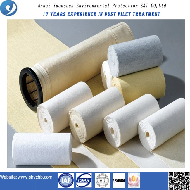 Polyester Nomex and Fiberglass Filter Fabric Used in Cement Industry