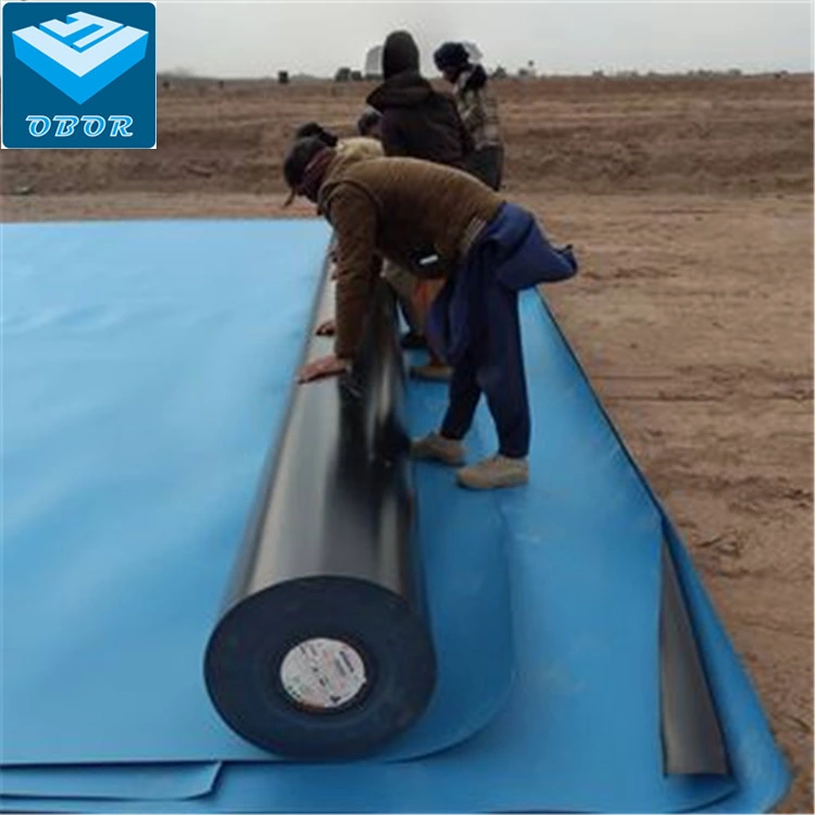 HDPE LDPE LLDPE Geomembrane Wasserdichte Materialien