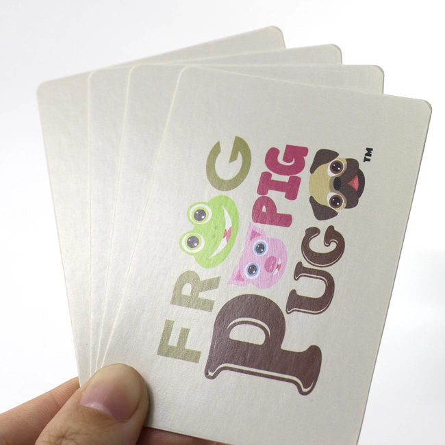 Custom Card Game Printing Playing Card Customized Logo Printed Game Cards for Children Wholesale/Supplier