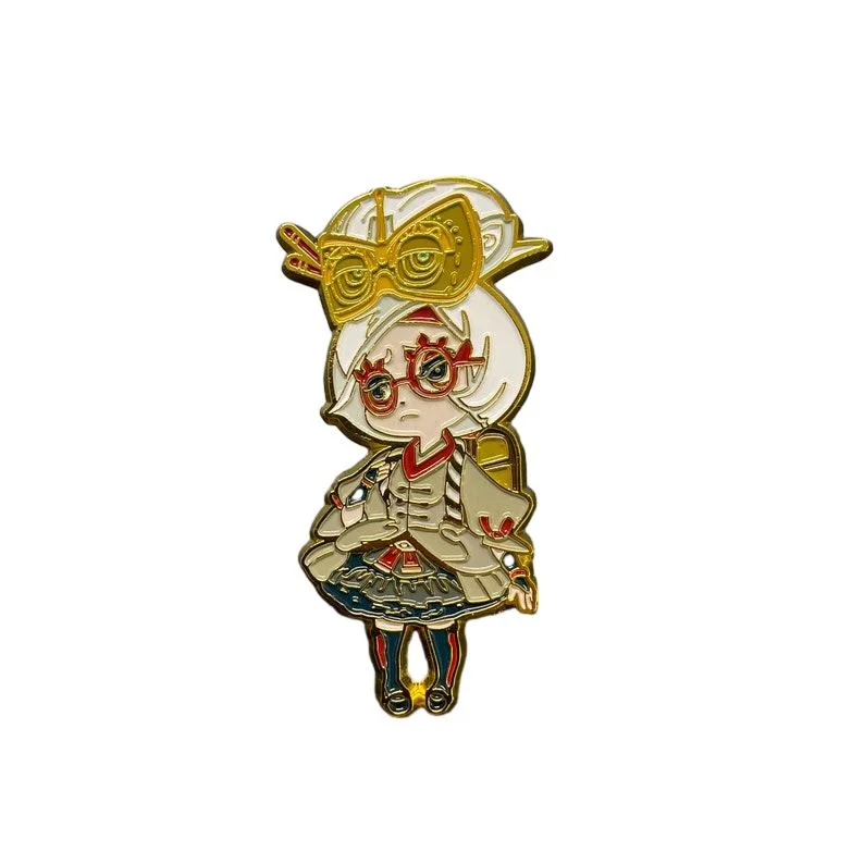 Zelda Purah Metal Enamel Pin Badge, Pin, Video Game Fans Gift Memorabilia, Legend of Zelda Fandom Gift