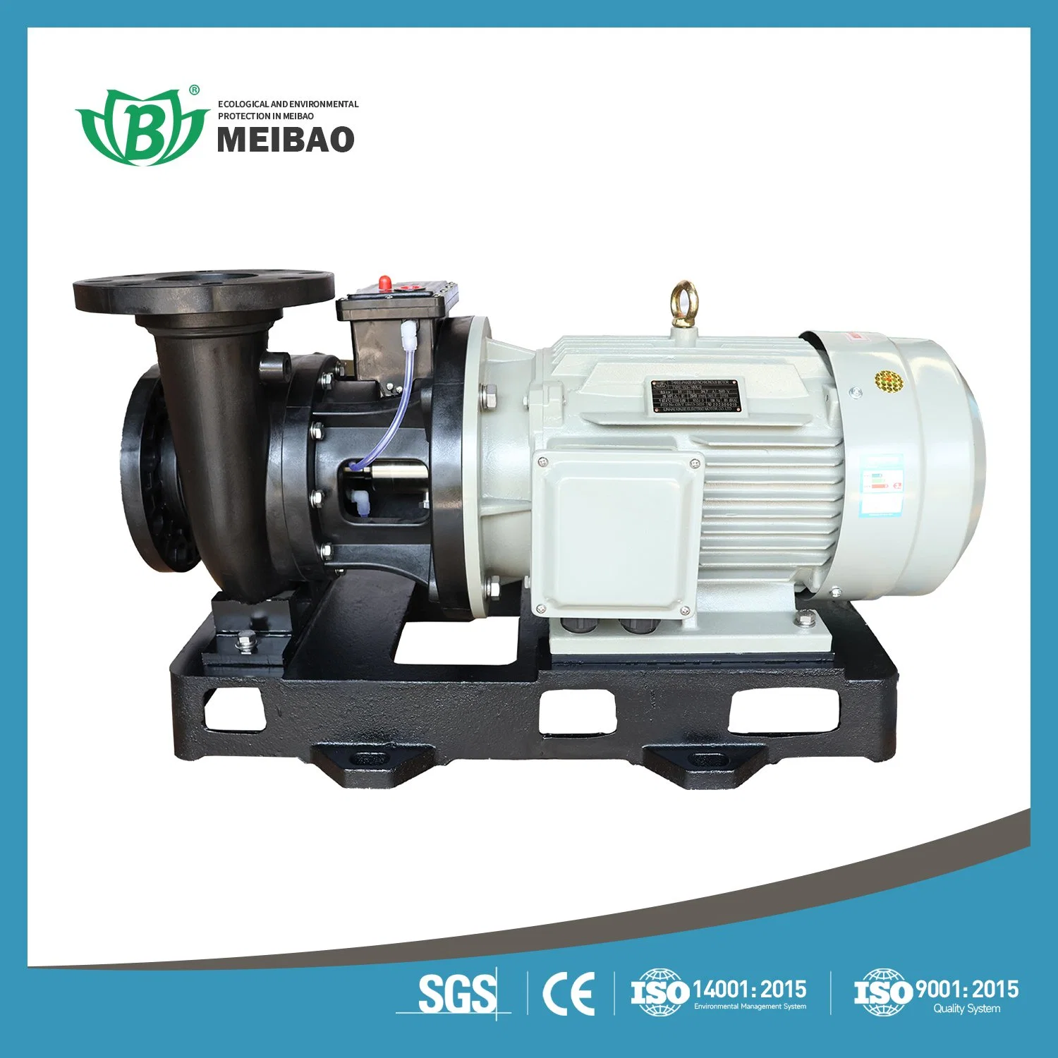 Horizontal Acid Process Chemical Liquid Treatment Pump for Raw Water Intake