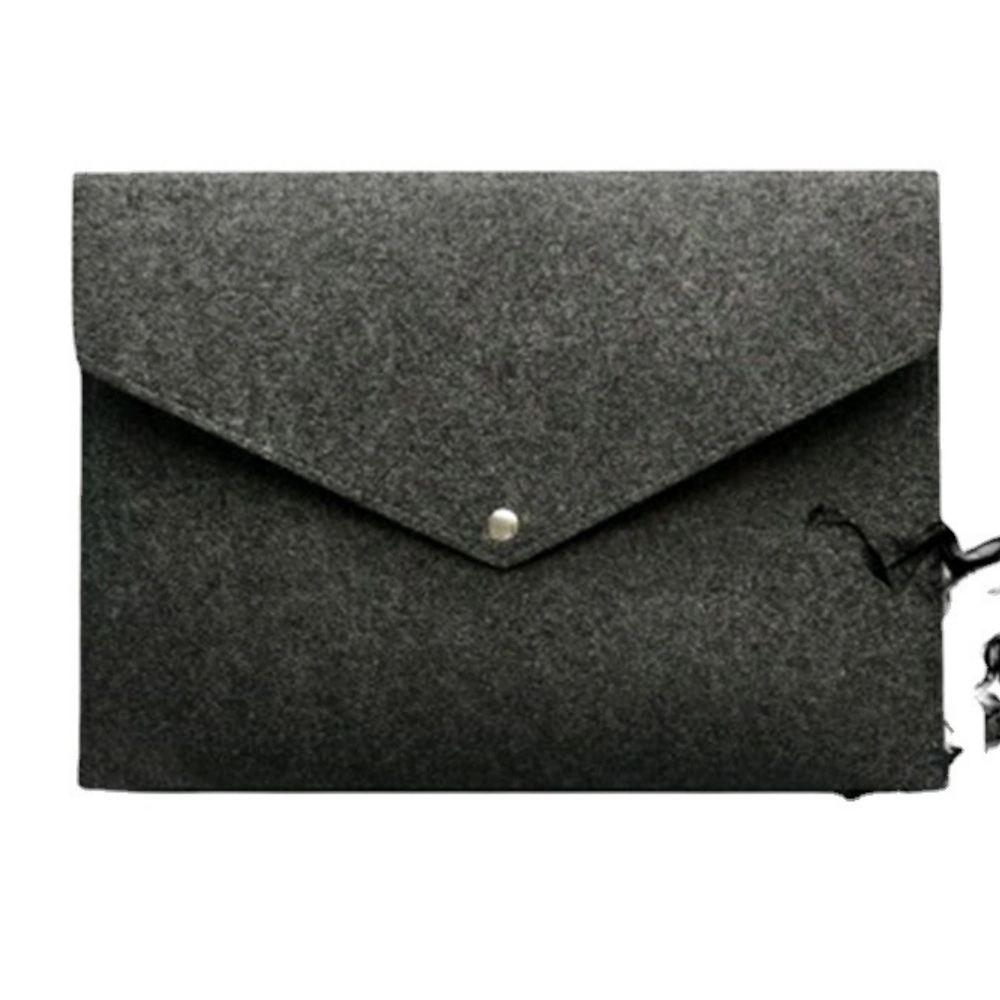 Cheap Notebook Computer Bags Hot Sell Document Case Business Briefcase Felt Laptop Sleeve Messenger Bag