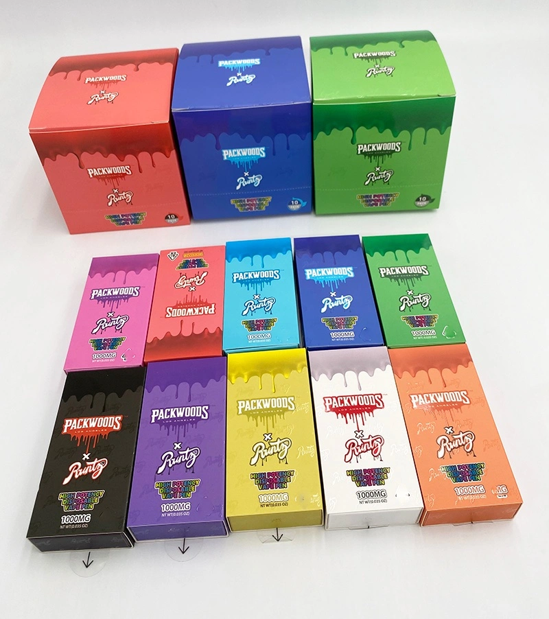 Grossista Vape Packwoods Runty 1.0ml 280 mAh bateria recarregável US Stock