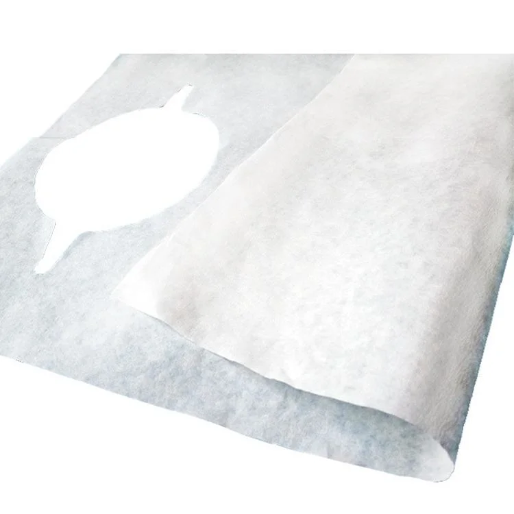 Waterproof Disposable Paper Adult Bib for Elder Feeding