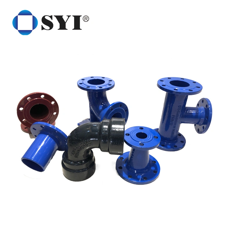 ISO2531, En545 Pn16 Ductile Iron Pipe Fitting Epoxy Coated All Flanged Tee