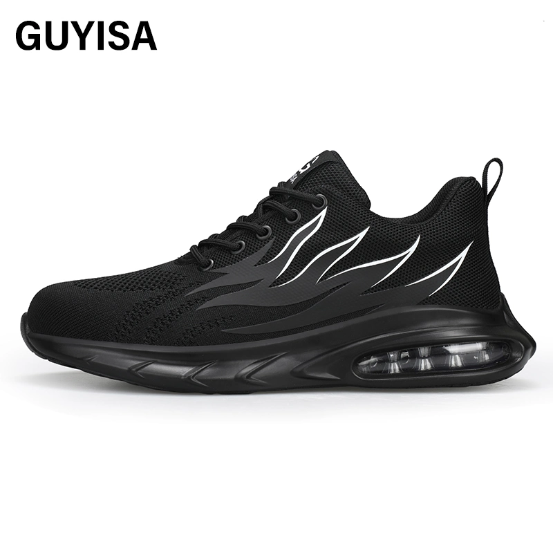 Guyisa Brand Fashion Hot Selling Safety Shoes Outdoor Work Comfortable Anti-Smashing Steel Toe High quality/High cost performance Safety Shoes