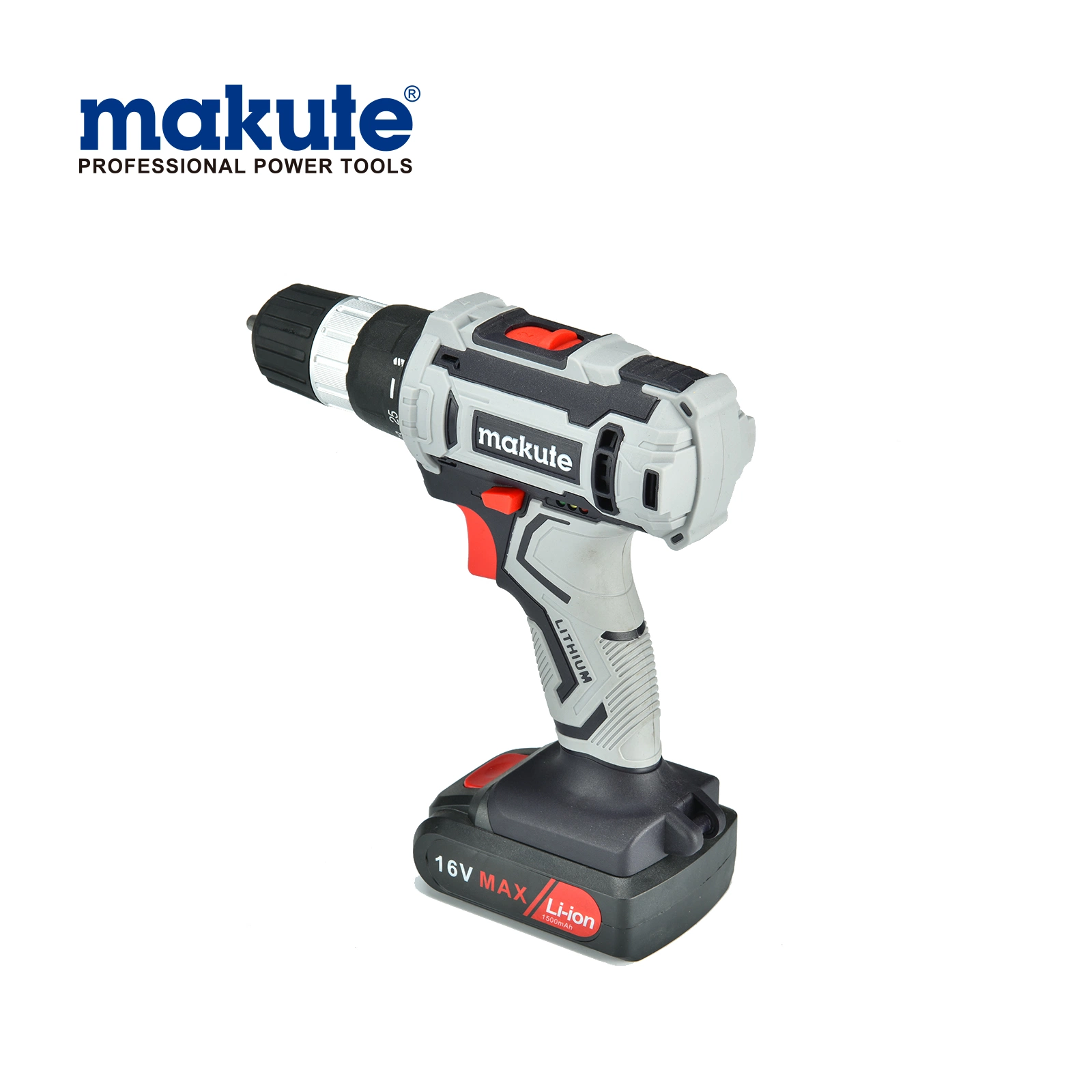 Batería de taladro inalámbrico Makute Power Tools para perforación manual 16V (CD027)