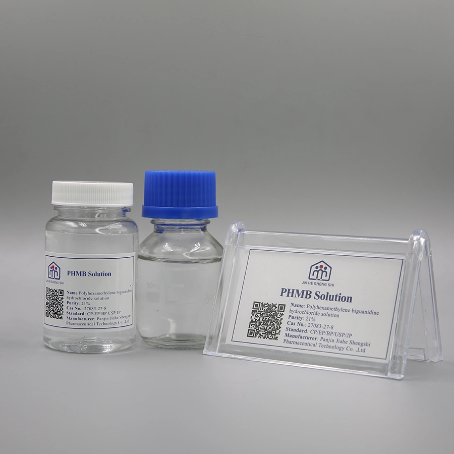 Solution d'hydrochlorure de polyhexaméthylène (PHMB) 20% cas 32289-58-0 Chemical Raw Matériaux