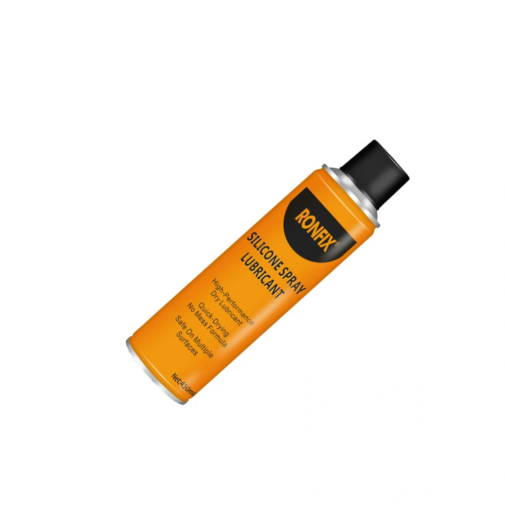 Silicone Spray on Car Paint Liquid Aerosol Lubricant