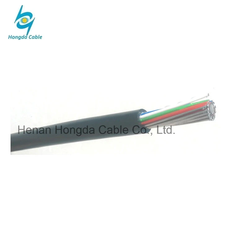 16mm PVC Insulated Aerial Concentric Service Cable with Communication Wire