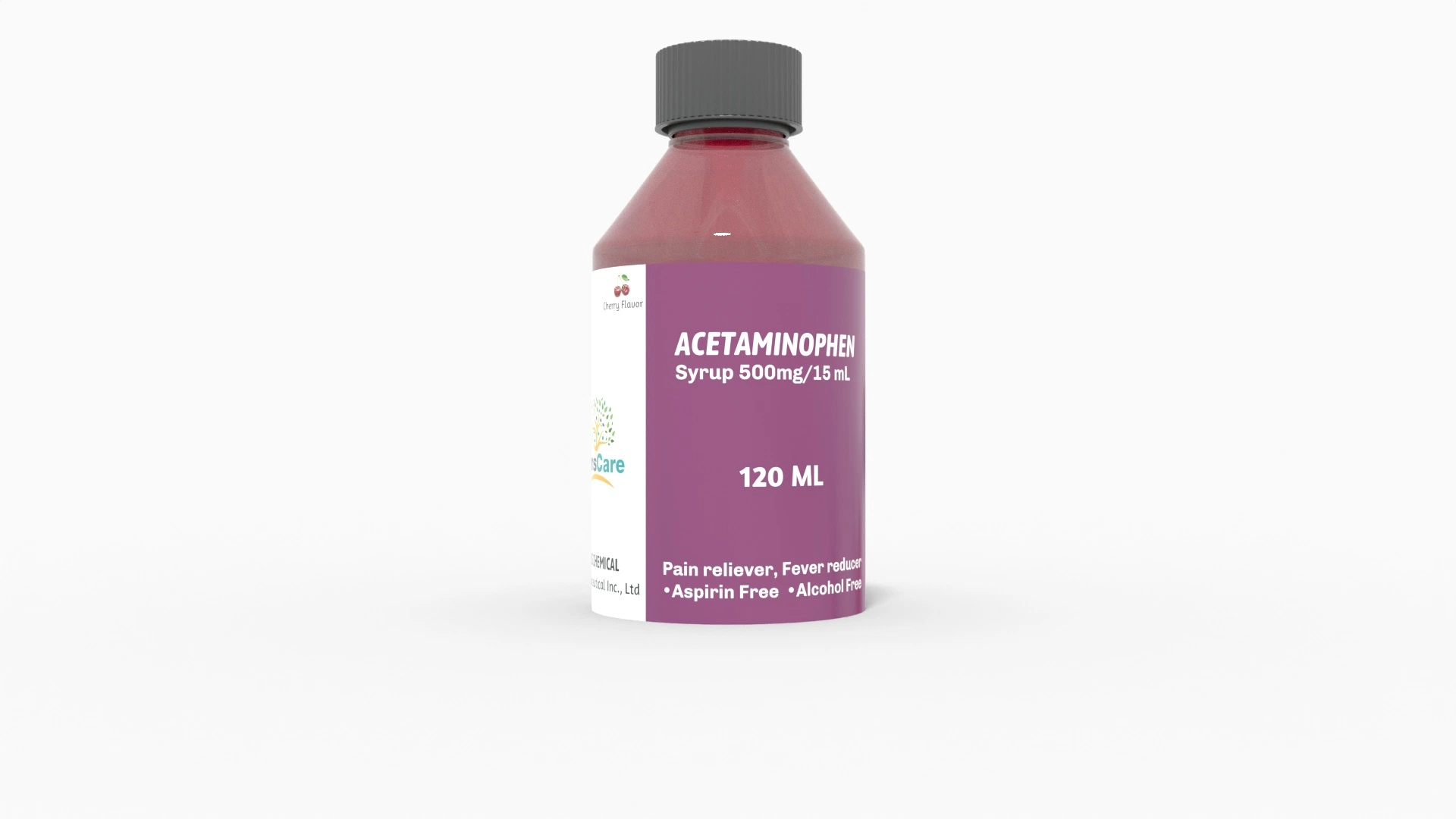 Western Medicine Paracetamol Syrup 4000mg Acetaminophen Syrup