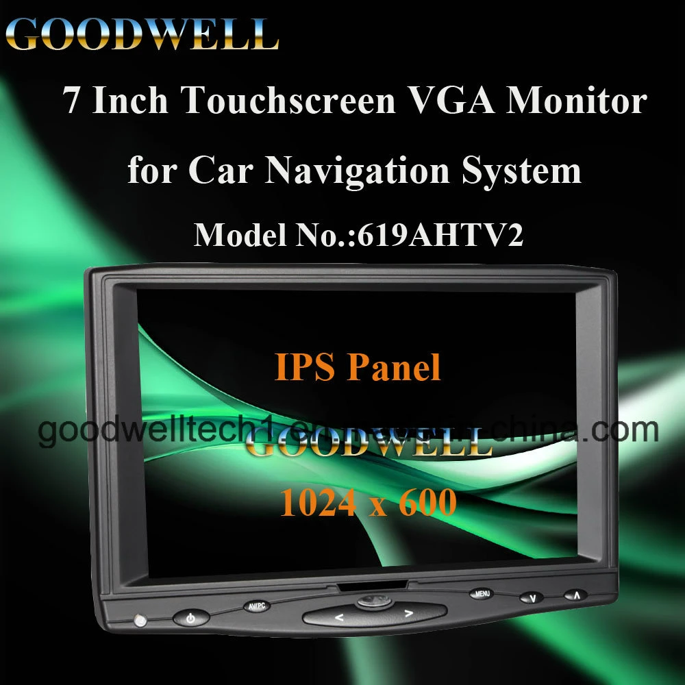 1024X600 IPS Panel 7 Inch Monitor