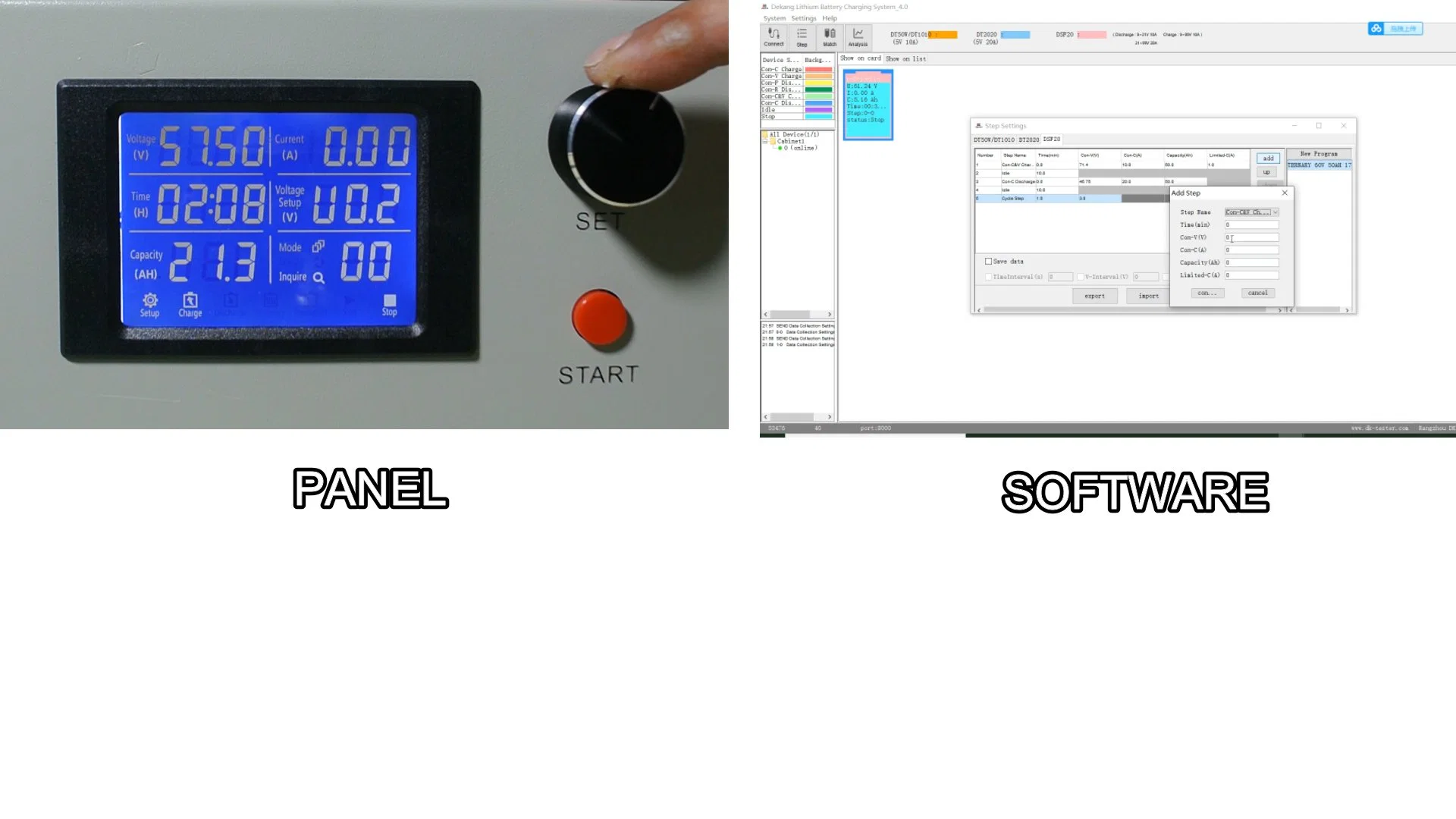 9V-99V 40A amplio voltaje de salida batería de ion-litio ciclo automático Cargar y descargar el cargador de batería de Lab Research