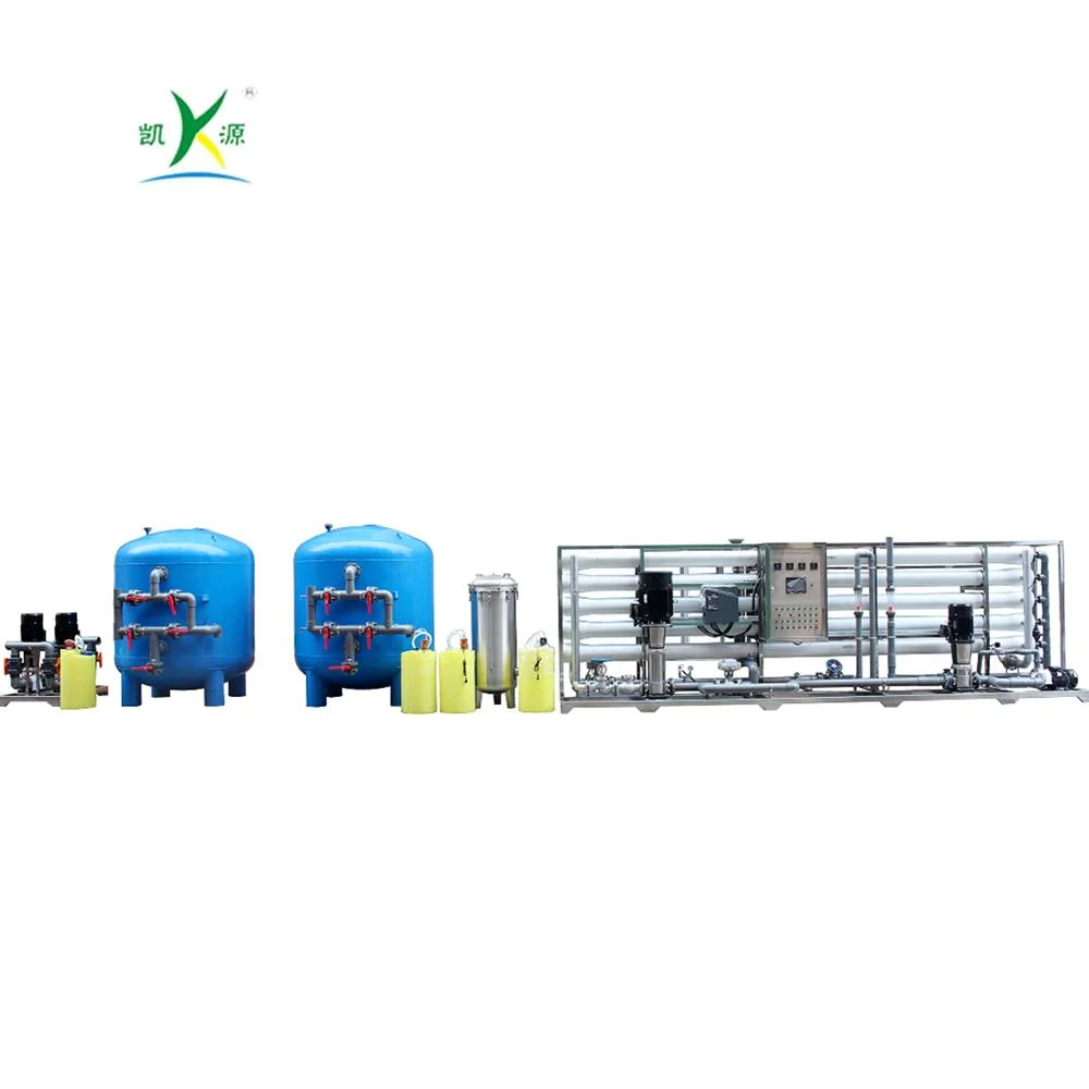 50tph Reverse Osmosis Purification Desalination Machine Borehole High Salt Water Treatment Plant for Drinking