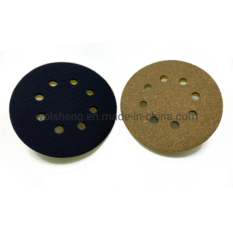 Factory Wholesale/Supplier Price 5 Inch 8 Hole Sanding Back Pad