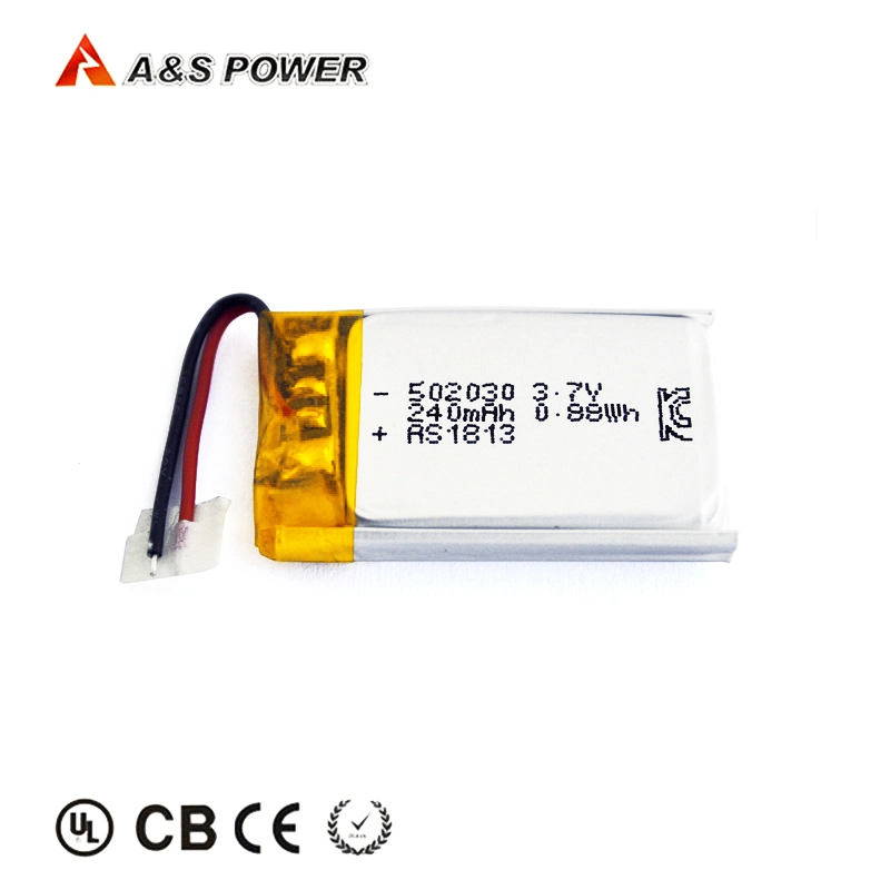 Großhandel/Lieferant 503034 460mAh 3,7V Lithium-Polymer-Batterie für PDA-Produkte