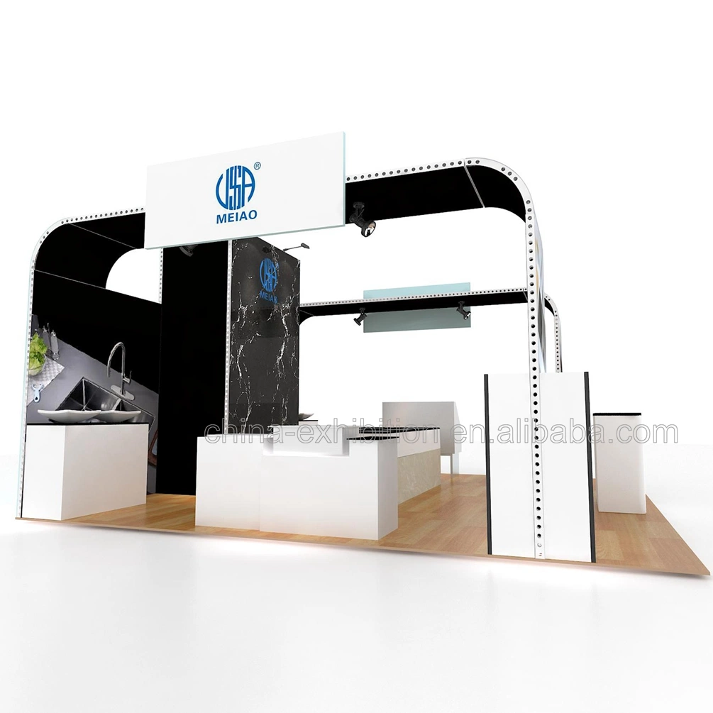 10X20 Modular Aluminum Exhibition Trade Show Display with Graphic