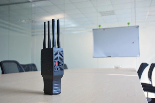 Powerful 6 Antennas Handheld Selectable WiFi Jammer 3G/4G Mobile Phone Jammer with Carry Case