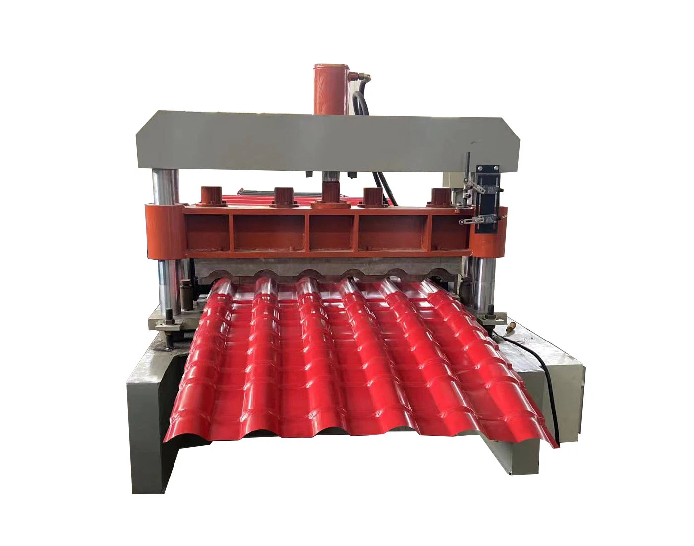 Arc Six-Peak Glazed Tile Rolling Roof Panel Forming Machine Tile Pressing Machine