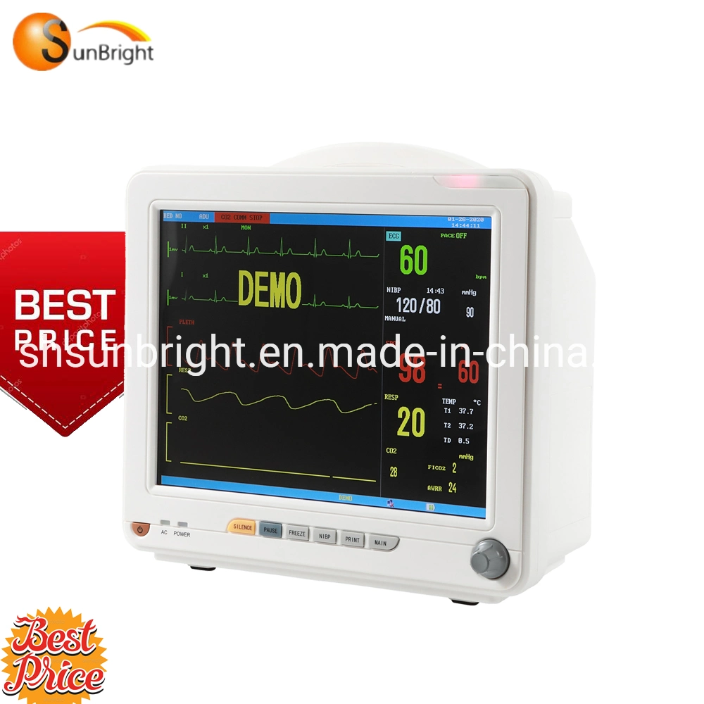 Hospital ICU Patient Monitor Multi Patient Monitor with Lithium Battery